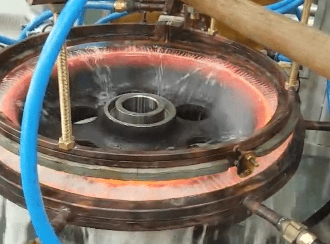 热轧滑轮中频加热炉电加热设备